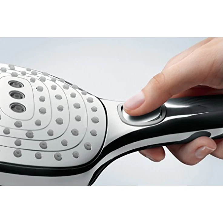 hansgrohe Raindance Select E 120 Duschkopf, 3 Strahlarten, Weiß/Chrom – Bild 5