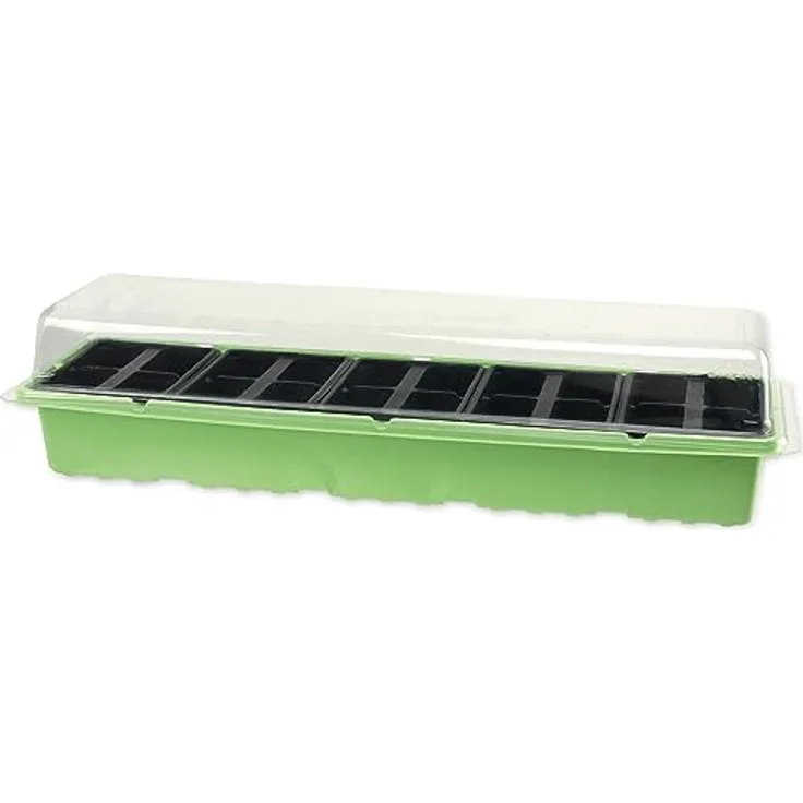 Gewächshaus Mini Zimmergewächshaus 20 Pflanztöpfchen