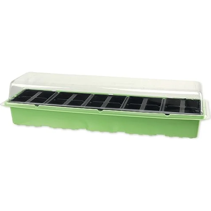 Gewächshaus Mini Zimmergewächshaus 20 Pflanztöpfchen – Bild 1