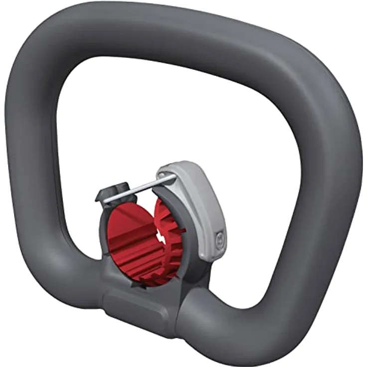 WOLF Garten | e-Multi-Star Zweithand-Griff/D-Griff HA eM; Dreh- und kippbarer D-Griff als zweite Halteoption zum besseren Handling von e-Multi-Star Gartengeräten; 72AMA-1650, Rot