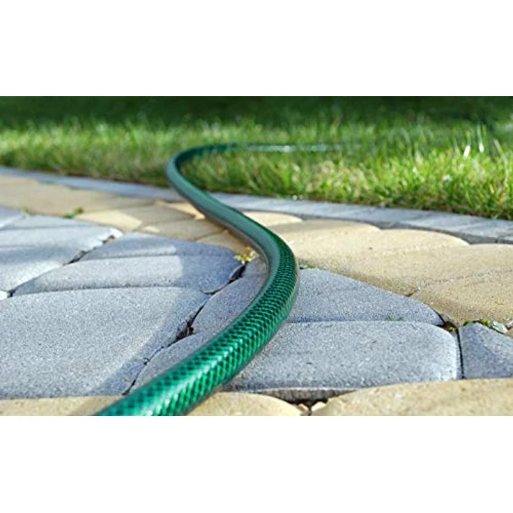 Cellfast Gartenschlauch ECONOMIC Elastisch und flexibel 3-lagiger Wasserschlauch aus Polyesterkreuzgewebe, UV-Strahlen- und Algenablagerungbeständig 20 bar Berstdruck, 20m, 1-2 zoll, 10- 001 – Bild 3