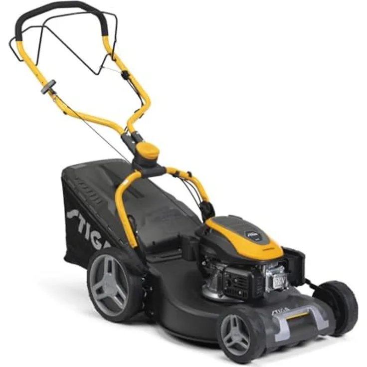 STIGA Benzinrasenmäher COMBI 553 S, 51 cm Schnittbreite, Stahlblechgehäuse, Radantrieb