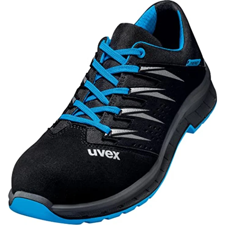 Uvex S1 69378 Sicherheitsschuh, anti-twist Hinterkappe für besseren Umknickschutz, sportlicher Look, für Indoor und Outdoor – Bild 1