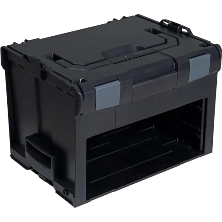 L-Boxx LS-BOXX 306, Werkzeugkoffer mit 13,5 l Volumen, spritzwassergeschützt, ergonomischer Tragegriff