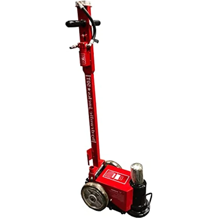 SRM Design Wagenheber LKW KFZ Druckluft Pneumatisch hydraulisch 40t Rangierwagenheber Werkstatt, max. 40 Tonnen, blau – Bild 1
