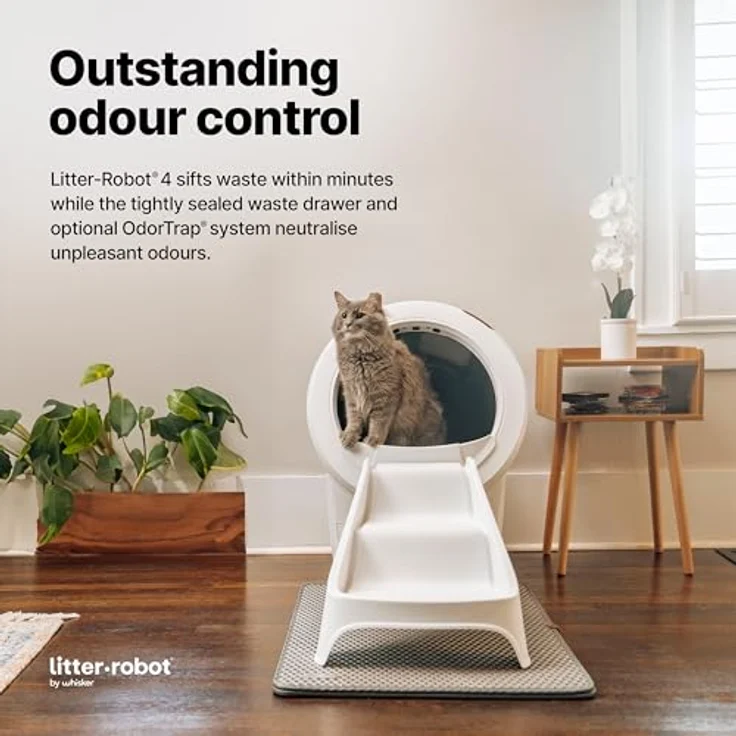 Whisker Litter-Robot 4 Rampe - Reduziert Streuverfolgung, ideal für kleine & ältere Katzen – Bild 5