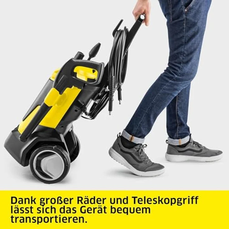 Kärcher Hochdruckreiniger K 7 WCM FJ, leistungsstark mit Vario Power-Strahlrohr, inkl. Schaumdüse und Dreckfräser, blau – Bild 8