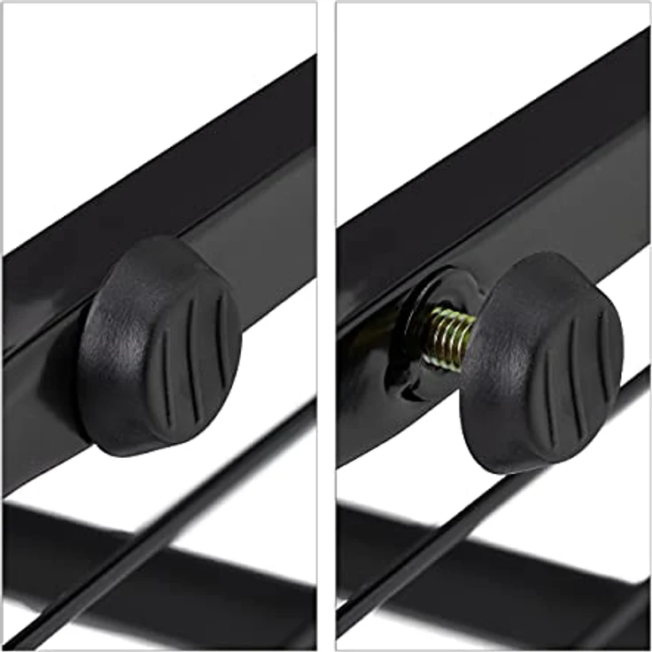 relaxdays Blumenständer Metall Blumentreppe 4 Etagen, Schwarz - Pflanzenregal aus pulverbeschichtetem Stahl, vielseitig einsetzbar für Wohnzimmer, Balkon und Garten – Bild 8
