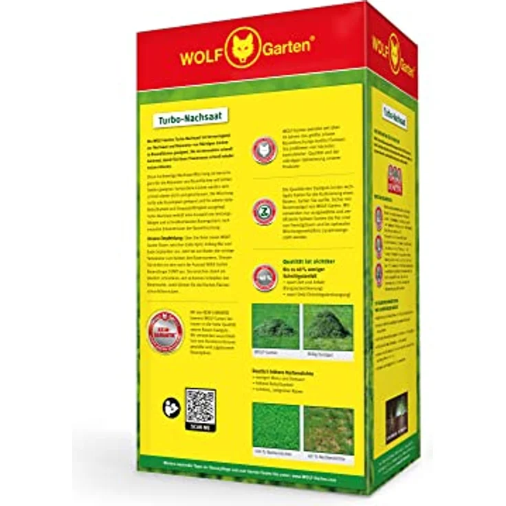 WOLF-Garten Turbo-Nachsaat für 100 m² Rasensanierung (LR 100) – Bild 2