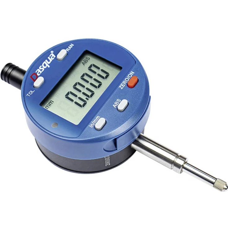 Dasqua 5260-4215 Messuhr, digitale Anzeige mit 0.001mm Ablesung, Kontrollmaß 50.8mm