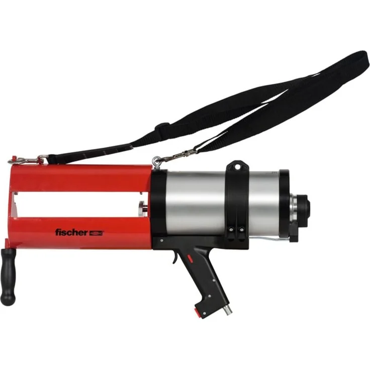 Fischer Pneumatik-Auspresspistole FIS DP S-XL, Druckluft-Antrieb für 1500 ml Injektionskartuschen, ergonomischer Handgriff – Bild 1