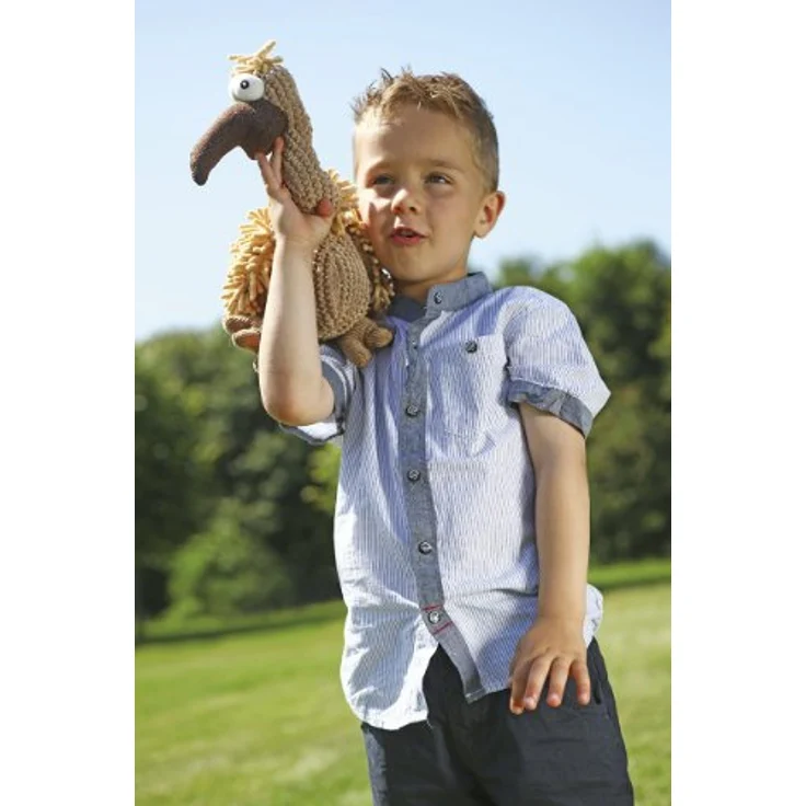 TRIXIE Hundespielzeug "GEIER GUSTAV, STOFF / PLÜSCH, 28 CM" - 35912 – Bild 3