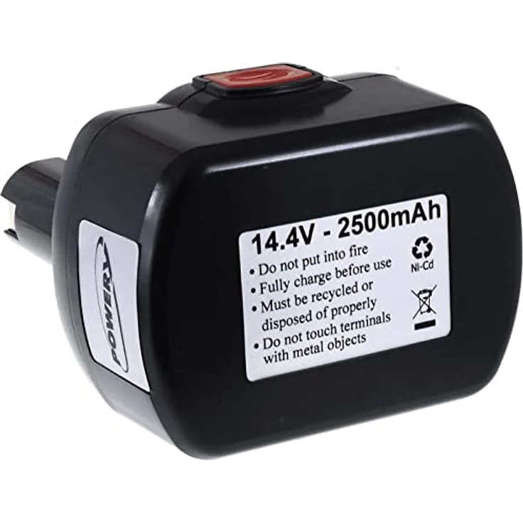 akku-net Akku für Bosch Bohrschrauber PSR 14,4VE-2, NiMH 14,4V 2500mAh, rot, hohe Leistung und Sicherheit – Bild 4
