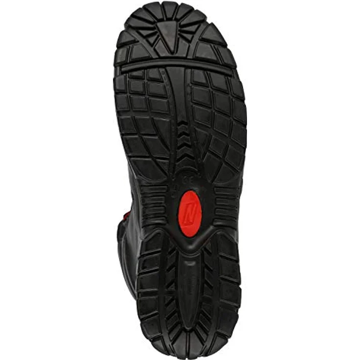 Nitras POWER STEP MID+ Sicherheitsschuhe, Sicherheitsstiefel S3 HRO SRC, schwarz, Größe 42, Volleder, durchtrittsicher, DGUV-zertifiziert – Bild 2