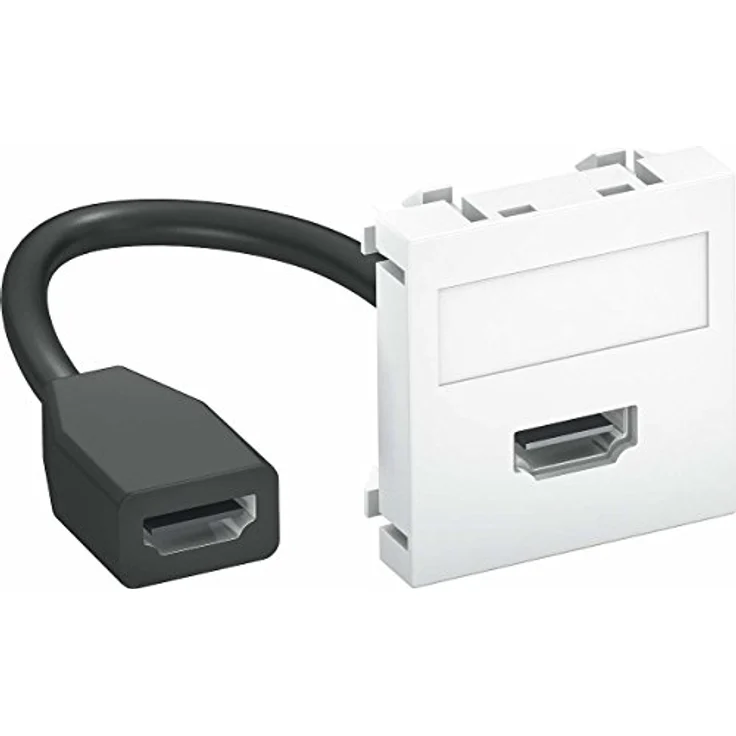 obo-bettermann Systeme Mechanismen – HDMI Multimedia Steckdose mtg-hd F weiß – Bild 1
