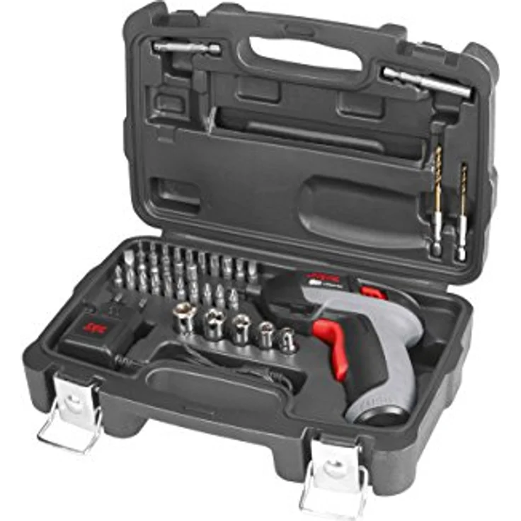 SKIL 2636 AD Akkuschrauber mit LED-Arbeitsleuchte, Bits, Bithalter, Stecknüsse, etc. im Kunststoffkoffer - F0152636AD – Bild 9