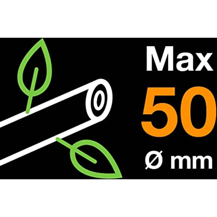 Fiskars PowerGear X Bypass-Getriebeastschere für frisches Holz, Antihaftbeschichtet, Gehärteter Präzisionsstahl, Länge 64 cm, Schwarz-Orange, LX94-M, 1020187 – Bild 19