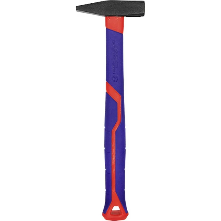 WorkPro WP241023 Schlosserhammer 500g mit Glasfaserstiel, ideal für Metallverarbeitung und Meißelarbeiten