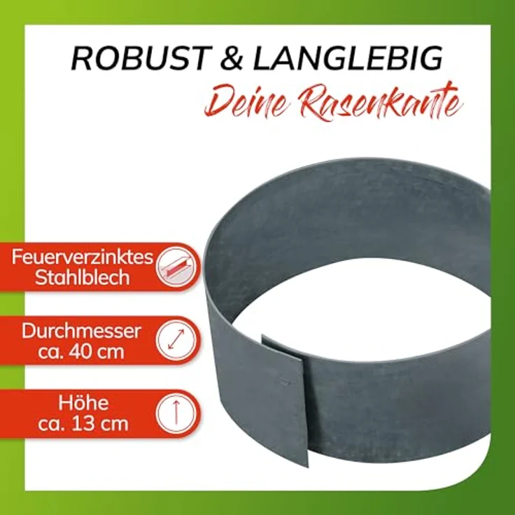 bellissa Rasenkanten-Kreis Ø 40 cm – Bild 3