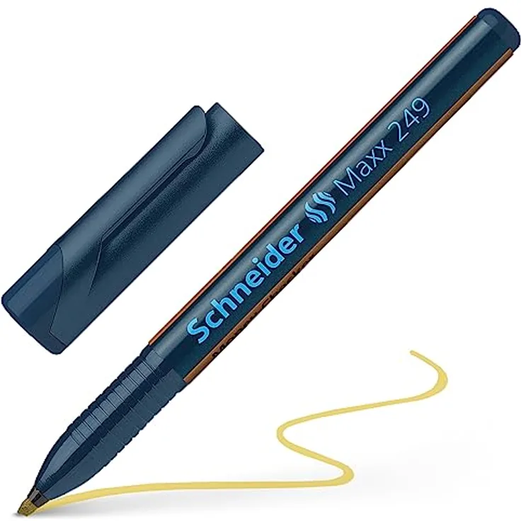 Schneider 124900 Maxx 249 Money Checker (Strichstärke: 1+3 mm, Geldschein-Prüfstift) 1 Stück