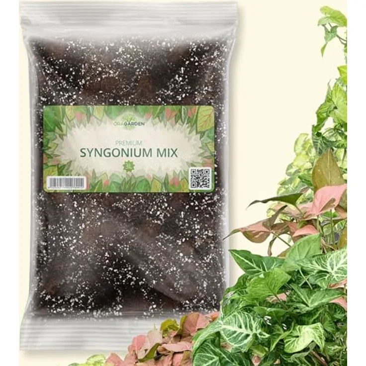 OraGarden Syngonium Erde Pflanzerde Blumenerde Spezial Erde für Syngonium (3L)