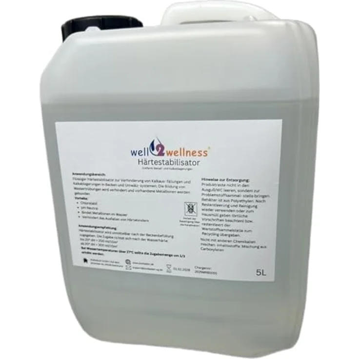 well2wellness Härtestabilisator 5,0 l – Bild 2