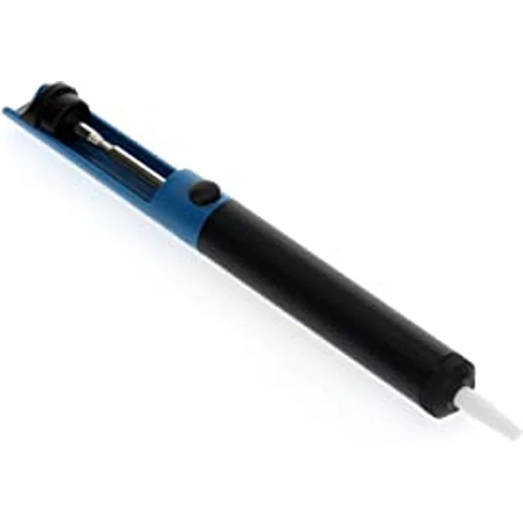 GEDORE Lötabsauger zum Entfernen von Lötresten, 22 cm, Schwarz-Blau – Bild 5