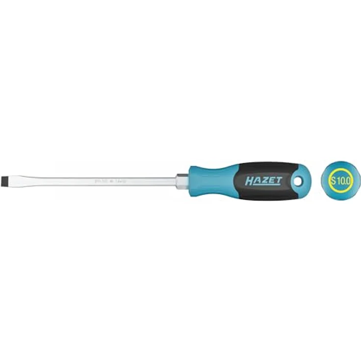 Hazet Schraubendreher 811-100, Schlitz Profil, 1,6 x 10 mm, 309 mm Gesamtlänge, 3-Komponenten-Griff – Bild 3