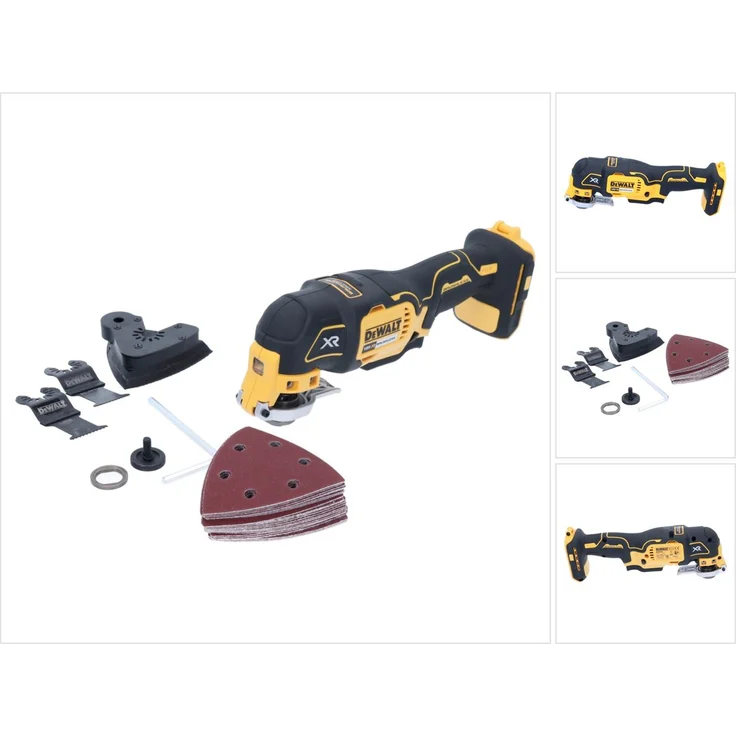 DeWalt DCS 355 N Akku-Oszillierer 18 V Brushless + 29 tlg. Zubehör Set - ohne Akku, ohne Ladegerät – Bild 12
