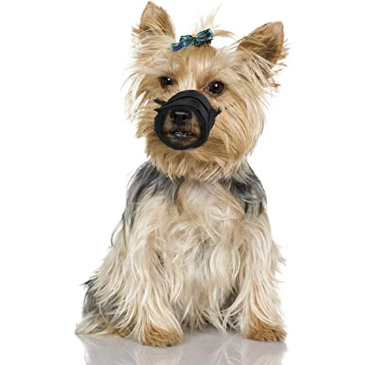 Karlie Maulkorb Comfort L: 13 - 17 cm H: 30 - 42 cm schwarz Yorkshire, Chiuhuahua, Pailon – Bild 4