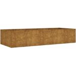 vidaXL Hochbeet 200x80x40 cm Cortenstahl