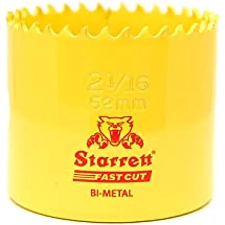 Starrett FCH0216 Bi-Metall Schnellschnitt-Lochsäge, 52 mm