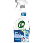 Viss Reiniger Spray Bad & Dusche Badreiniger für strahlenden Glanz Reinigungsmittel 100% kraftvoll gegen Kalk & Schmutz 750 ml