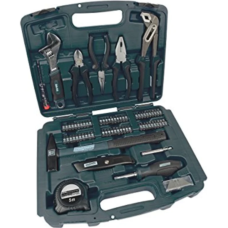 Brüder Mannesmann Mannesmann, Werkzeugbox 163-tlg, M29087 – Bild 4