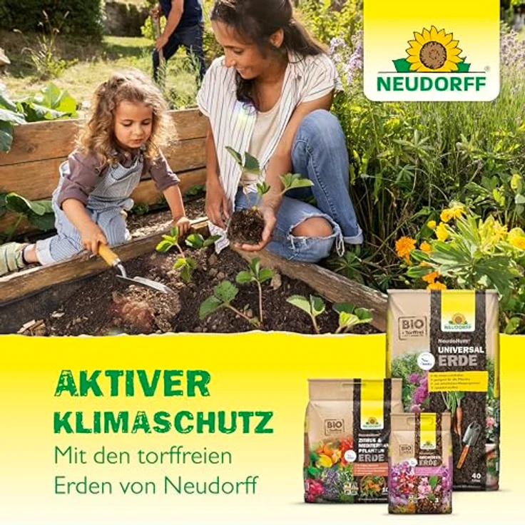 Neudorff NeudoHum Mediterranpflanzenerde, torffreies Pflanzsubstrat für Zitrus- und Kübelpflanzen, 20 l – Bild 8