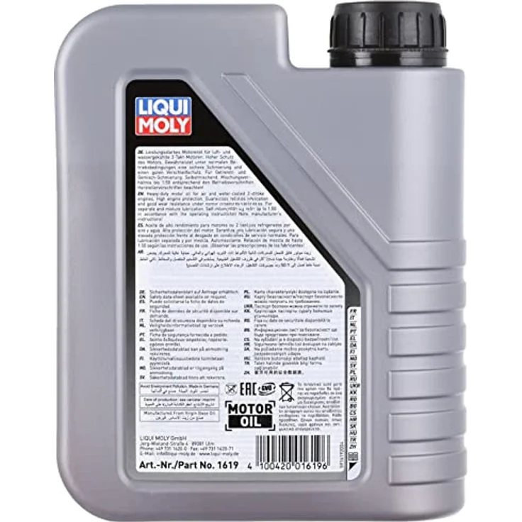 LIQUI MOLY 1619 Motorbike 2T Basic Scooter Street Motorroller Roller Motoröl 1L – Bild 2
