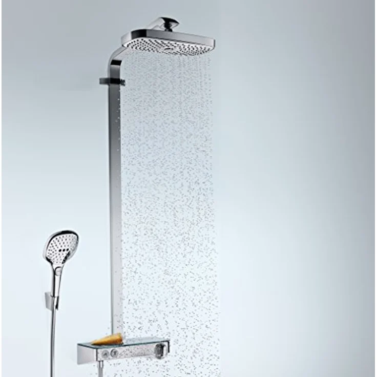 hansgrohe Raindance Select E 300 Duschsystem (3 Strahlarten) Chrom – Bild 2