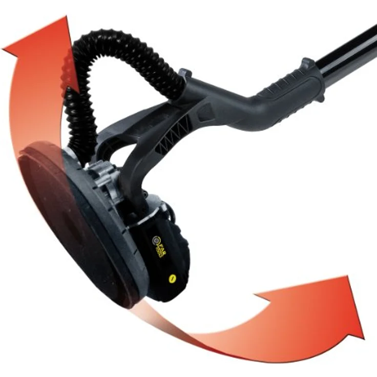 Fartools DWS 710 Wandschleifer für Gipskarton, teleskopisch, 710 W, Durchmesser Schleifelement 225 mm, Drehgeschwindigkeit 1000-2100 U-min – Bild 3