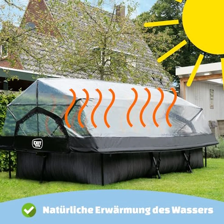 EXIT Pool Abdeckung 220x150cm – Bild 6