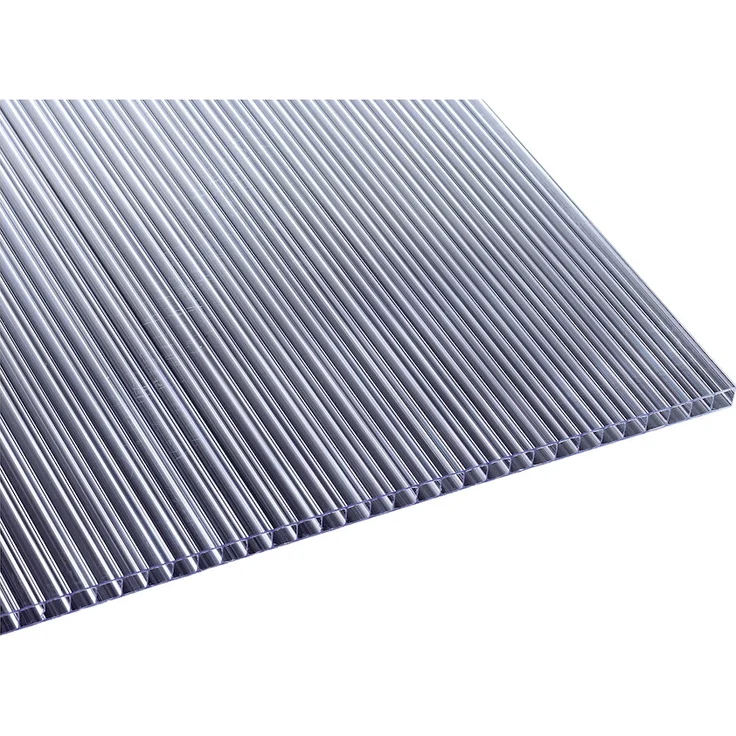 TETZNER & JENTZSCH Gewächshausplatte 10 mm, 620 x 1500 mm, transparente Polycarbonatplatte für optimale Lichtdurchlässigkeit