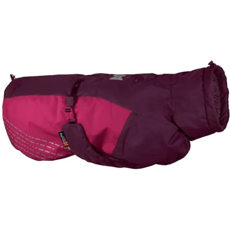 Non-Stop Dogwear Glacier Jacke 2.0, Lila - Winddicht, wasserabweisend & reflektierend