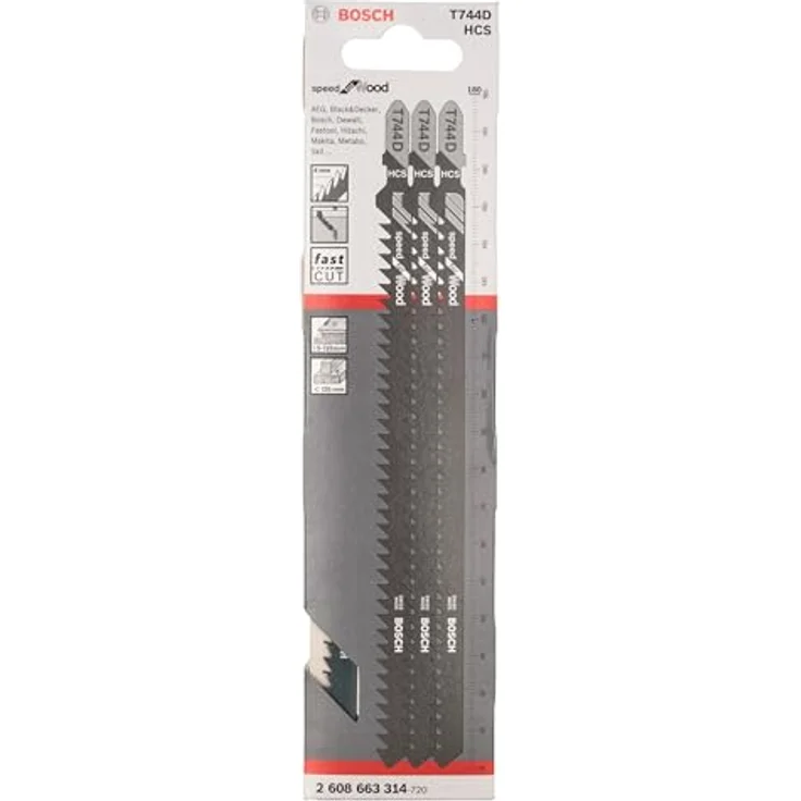 Bosch Professional Stichsägeblatt (3 Stück, für Weichholz und Platten bis zu 135 mm, Zubehör für Stichsäge) – Bild 2