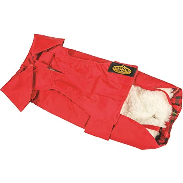 Fashion Dog Hundemantel speziell für Dackel - Rot - 36 – Bild 1