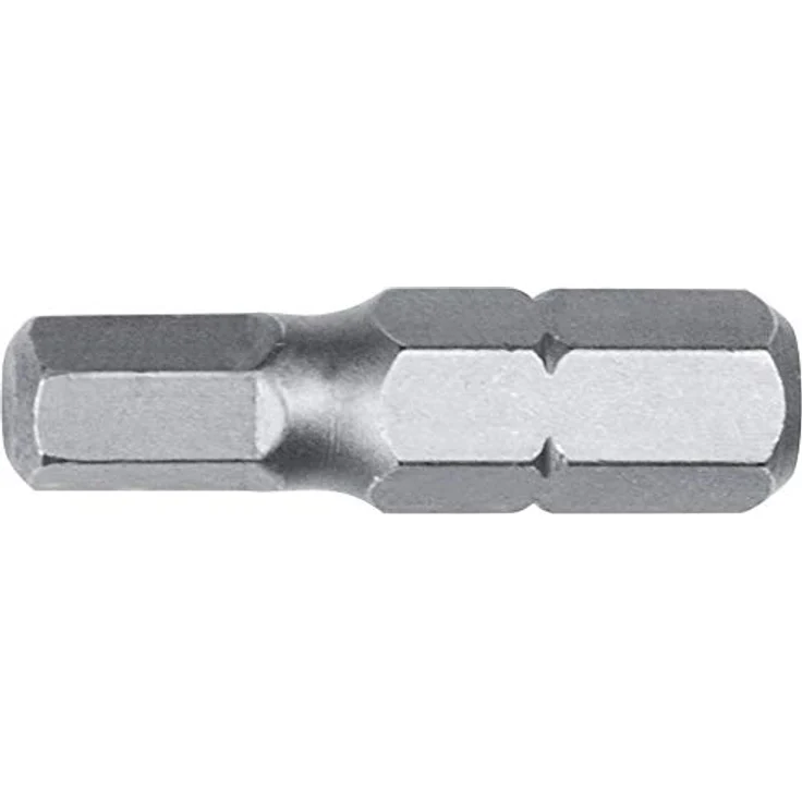 fortis Sechskant-Bit, 10 Stück, 1/4" DIN3126 C6,3, Schlüsselweite 3 mm, Länge 25 mm – Bild 2