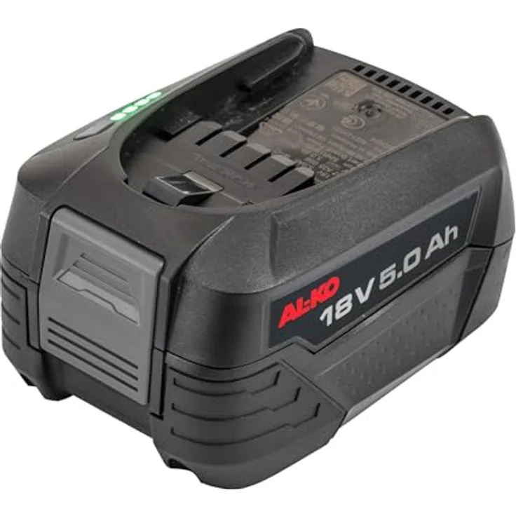 AL-KO 18 V Akku B100.5 Li (5.0 Ah) mit Li-Ion-Technologie, kein Memory-Effekt, Ladestandsanzeige – Bild 2