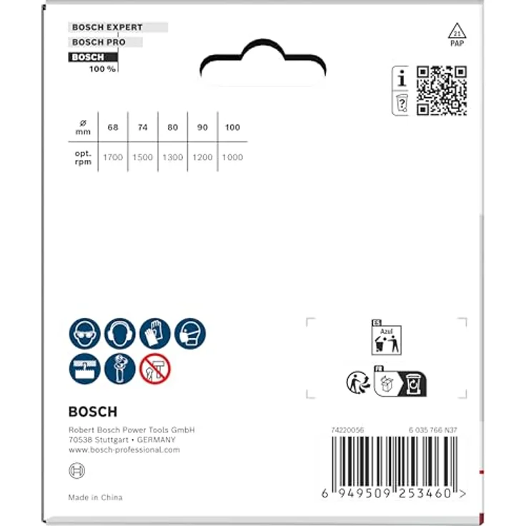 Bosch Accessories Lochsägen-Set 2608594505, 1 Stück mit spezieller Zahnform für schnelles Schneiden von Holz und Trockenbauwänden – Bild 3