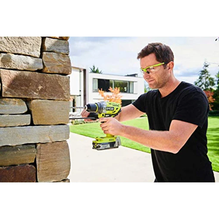 Ryobi 5133003941 Schlagbohrschrauber (18 V,Schlagbohrfunktion, ohne Akku,Schnellspannbohrfutter,LED-Beleuchtung) R18PD7-0 – Bild 6