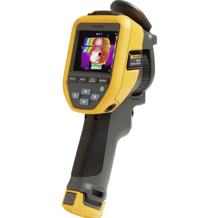 Fluke TiS75+ Wärmebildkamera -20 bis +550°C, 9Hz, robust und spritzwassergeschützt mit Sprachnotizen und Asset Tagging