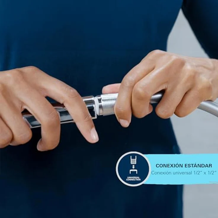 Grohe 28151001 Relexaflex Brauseschlauch 1500, Chrom – Bild 6