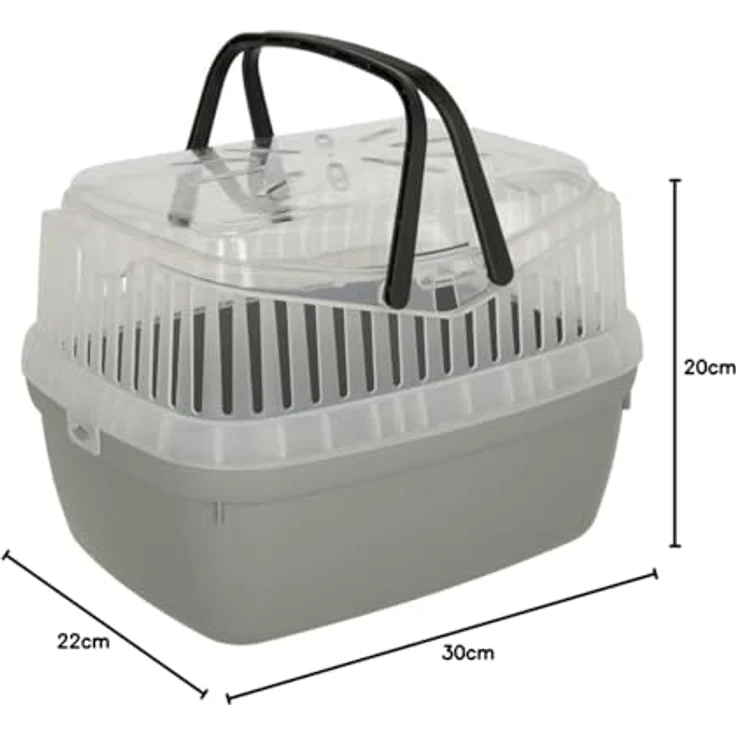 Kerbl 82735 Transportbox Portobello, Kleintiere Welpen Kitten, 30x23x23cm - Preisvergleich – Bild 2